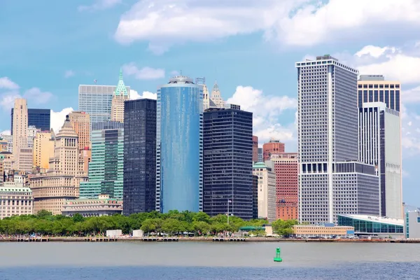 Línea del horizonte de Manhattan —  Fotos de Stock