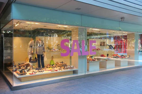 Düsseldorf shopping — Stockfoto