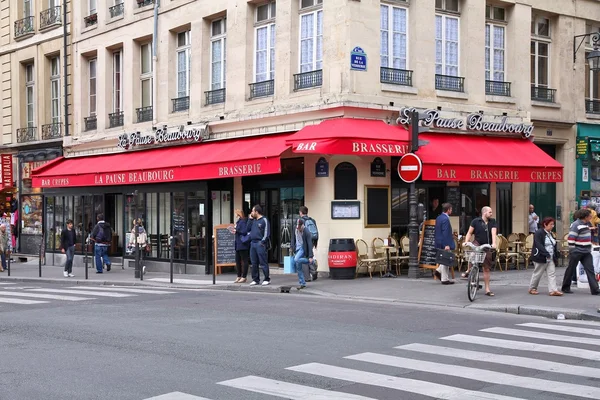 Καφέ Παρισιού — Φωτογραφία Αρχείου