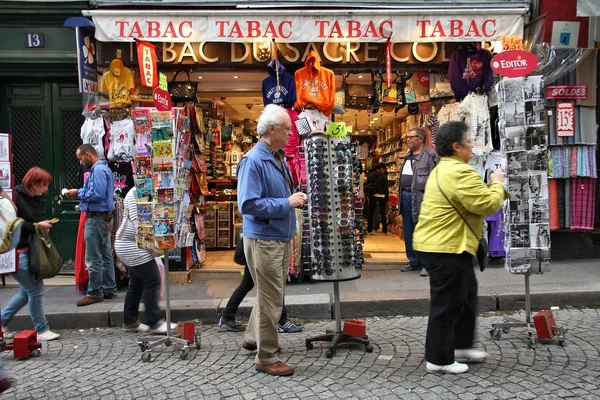 Compras em Paris — Fotografia de Stock