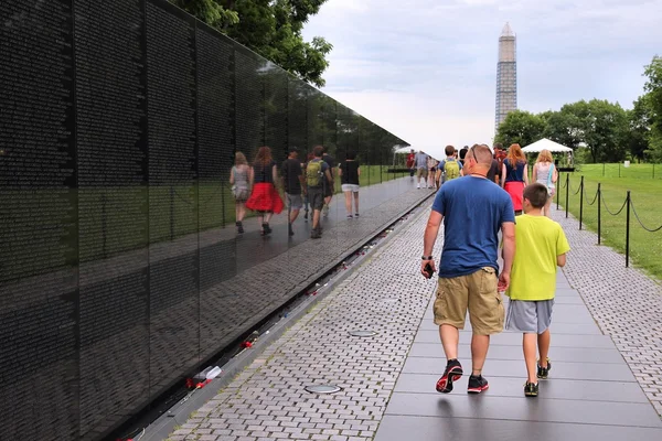 Washington DC - Monumento a Vietnam —  Fotos de Stock