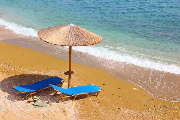 Grécia Praia — Fotografia de Stock