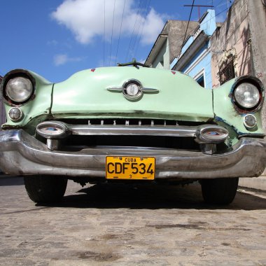 Cuba car clipart
