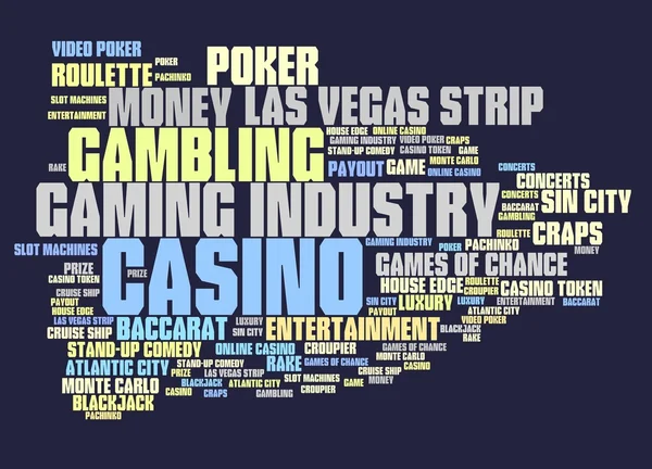 Casino gokken — Stockfoto