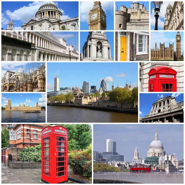 Collage de Londres —  Fotos de Stock