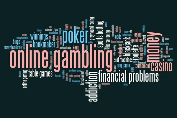 Internet gambling — Stock Photo, Image