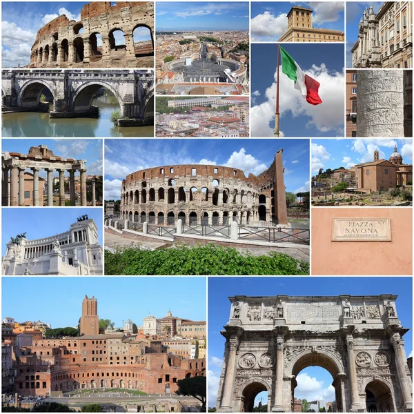 Collage de Roma —  Fotos de Stock