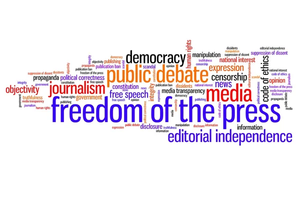 Wolność mediów — Zdjęcie stockowe