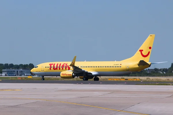 TUIfly Boeing 737 — Zdjęcie stockowe