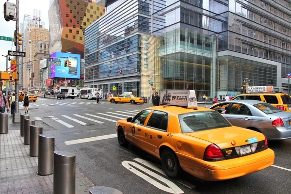 New York-i taxi — Stock Fotó