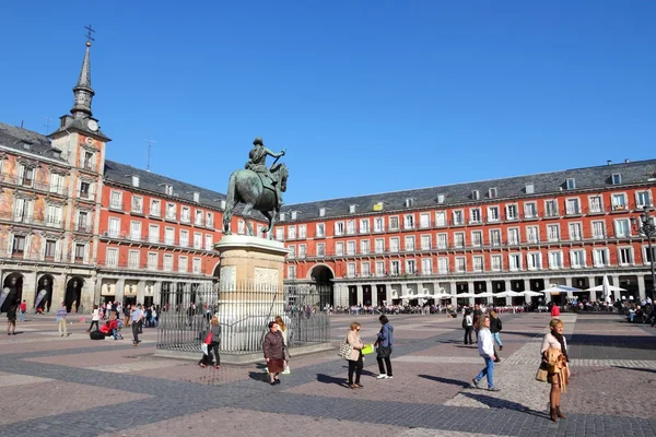Plaza Mayor, Madrid — Foto Stock
