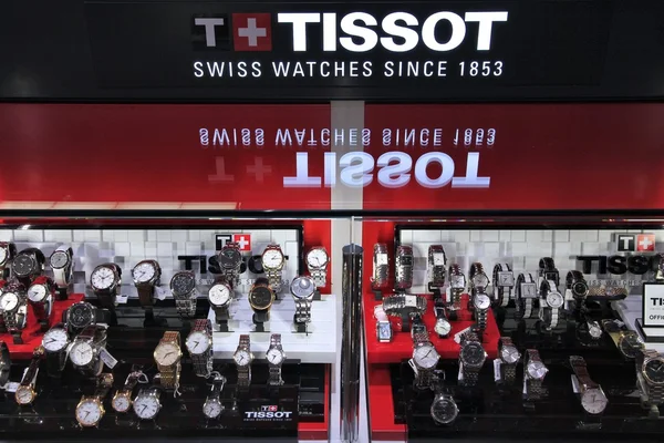 Švýcarské hodinky Tissot — Stock fotografie