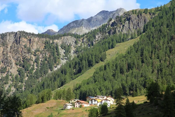 Szwajcaria - val Müstair — Zdjęcie stockowe