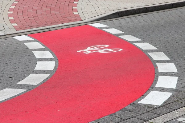 Caminho de bicicleta — Fotografia de Stock