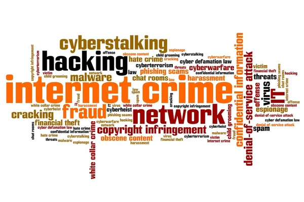 Internet crime — Stock Photo, Image