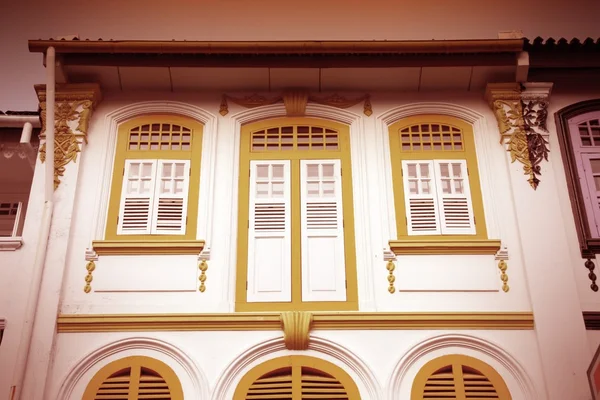 싱가포르 식민지 시대의 건축 — 스톡 사진