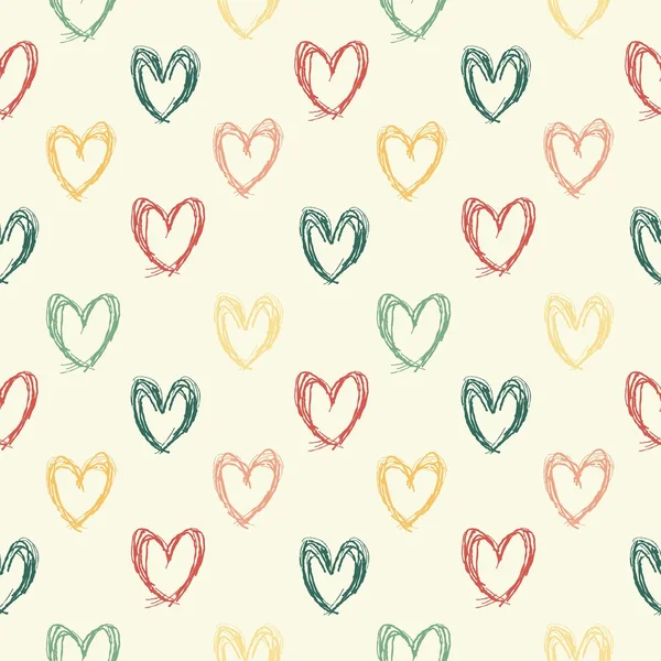 Fondo corazones — Vector de stock