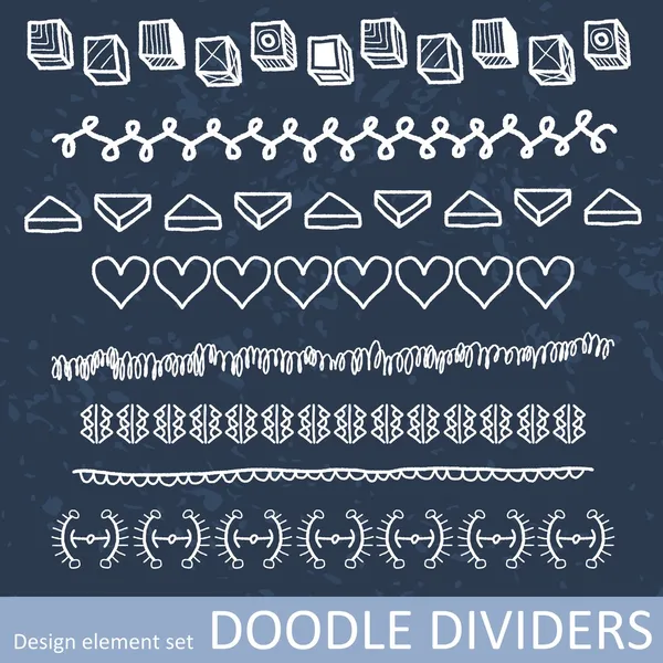 Divider set — Stock Vector