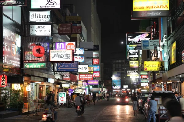 Bangkok natt — Stockfoto