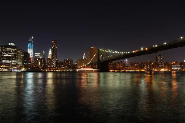 New York-kvällen — Stockfoto
