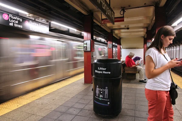 New York metro — Stok fotoğraf