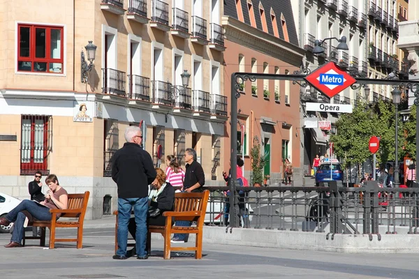 Madrid — Stockfoto