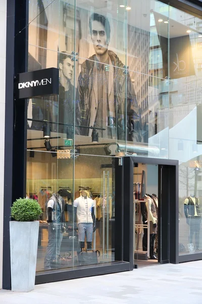 DKNY moda mağazası — Stok fotoğraf