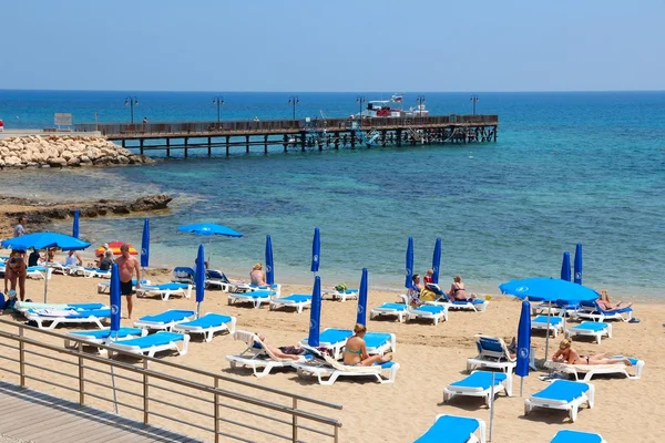 Ciprus Beach — Stock Fotó