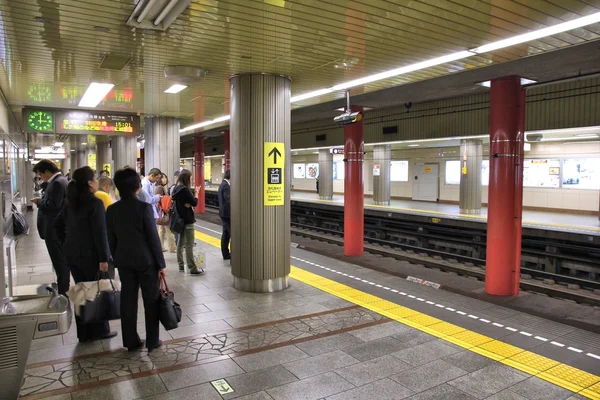 Tunnelbanestationen i tokyo — Stockfoto