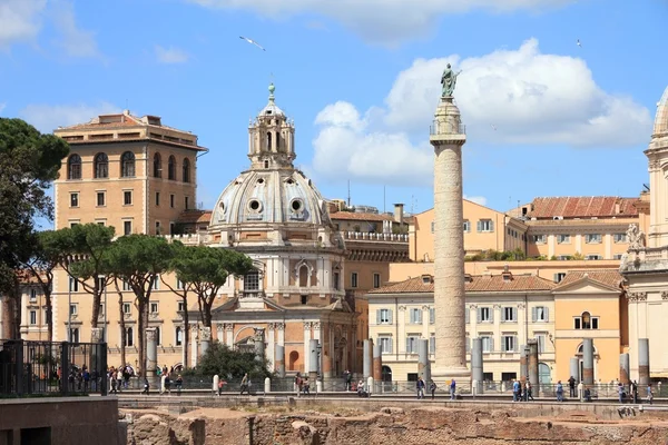 Fórum de Trajano, Roma — Fotografia de Stock