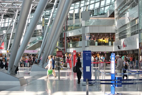 Aeroporto di Dusseldorf — Foto Stock