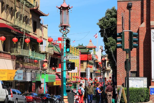 San Francisco Çin Mahallesi — Stok fotoğraf