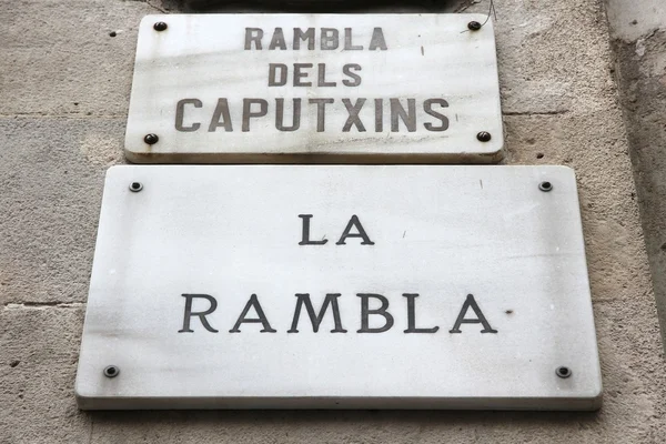 Rambla — Stockfoto