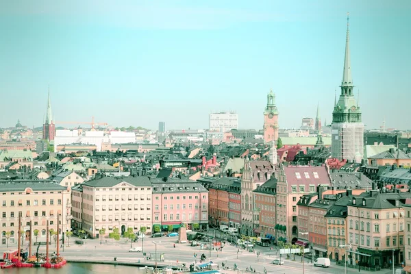 Старий Стокгольм — стокове фото