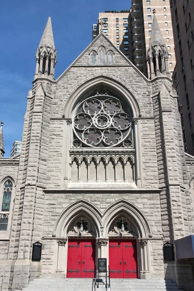 Igreja de Nova Iorque — Fotografia de Stock