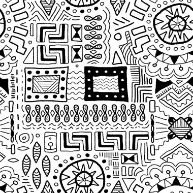 Traditional art background clipart