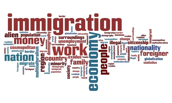 Inmigración — Foto de Stock