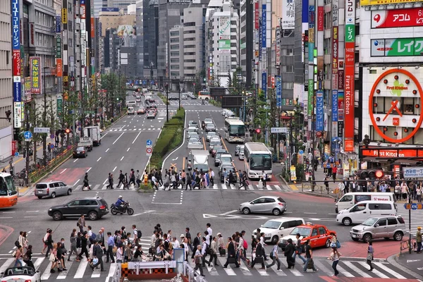 Życie miasta Tokio — Zdjęcie stockowe