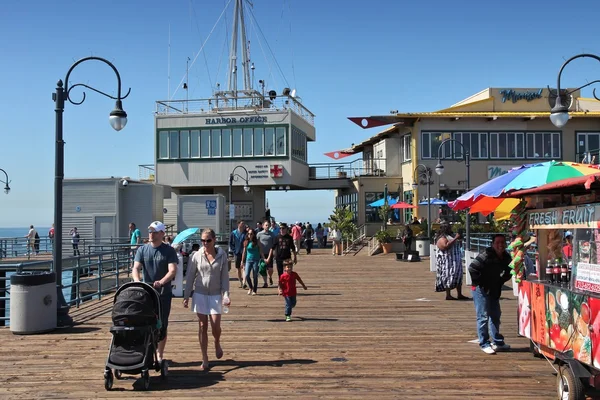 Santa Monica pier — Stock Photo, Image