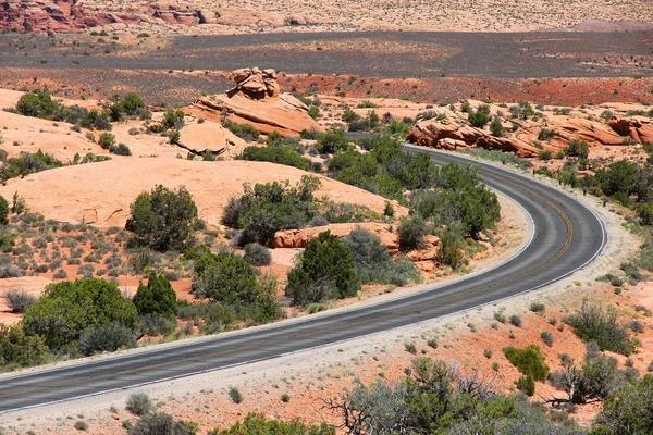 Straße in utah — Stockfoto