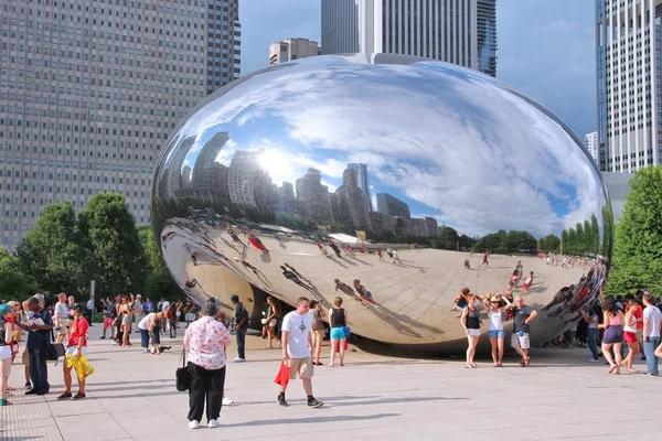Chicago Cloud Gate — Stockfoto