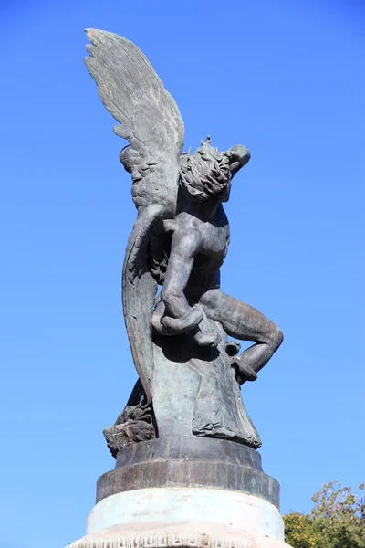 Madrid Fallen Angel — Stock Photo, Image
