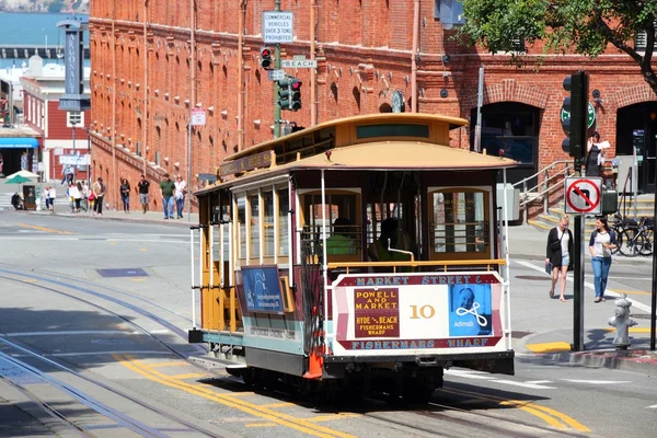 San Francisco cable car — Stock Photo, Image