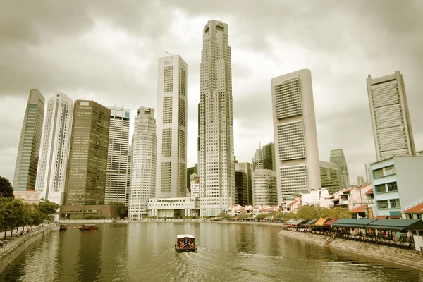 Ciudad de Singapur — Foto de Stock