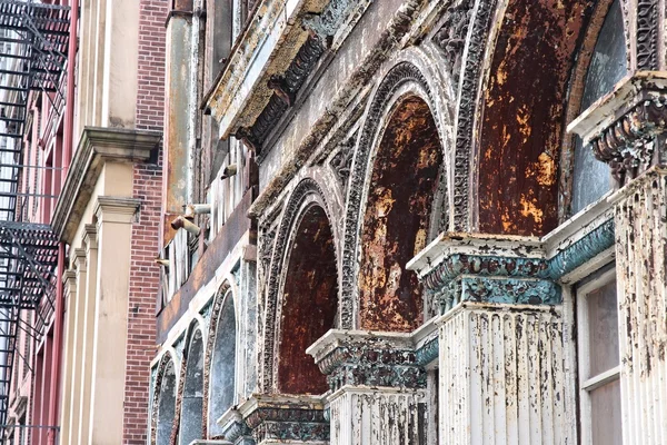 Филадельфийские железные фасады — стоковое фото