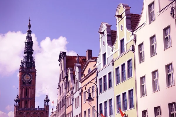 Gdansk retro — Stockfoto