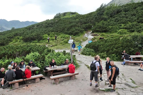 Polen wandelen — Stockfoto