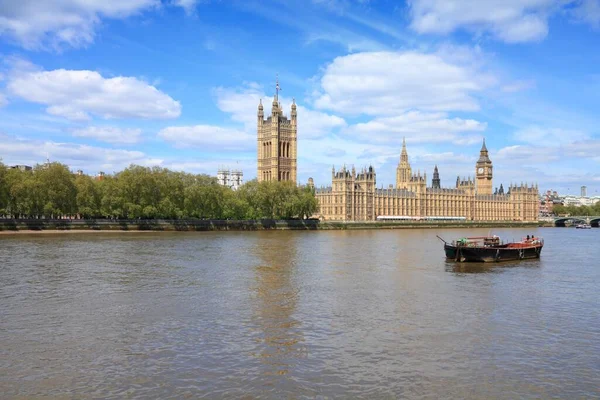 Palazzo Del Parlamento Londra Regno Unito Punto Riferimento Londra — Foto Stock