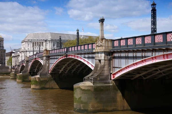 Lambeth Bridge Londres Reino Unido Rio Tâmisa — Fotografia de Stock