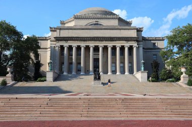 Columbia Üniversitesi kütüphanesi, New York City, ABD.